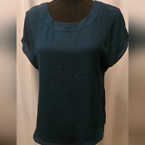 Banana Republic Emerald Green Shell XS NWT